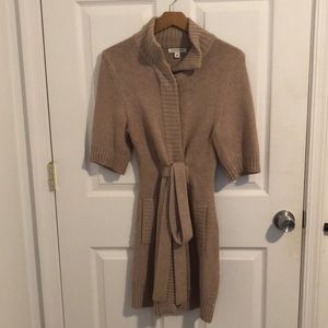 Banana Republic Wrap Sweater Coat - Brown